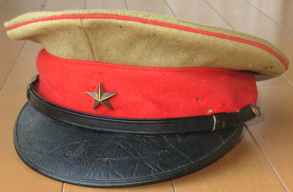 日本軍の将校軍帽