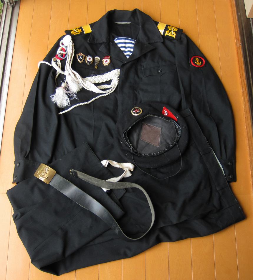 ソ連海軍歩兵上級軍曹制服