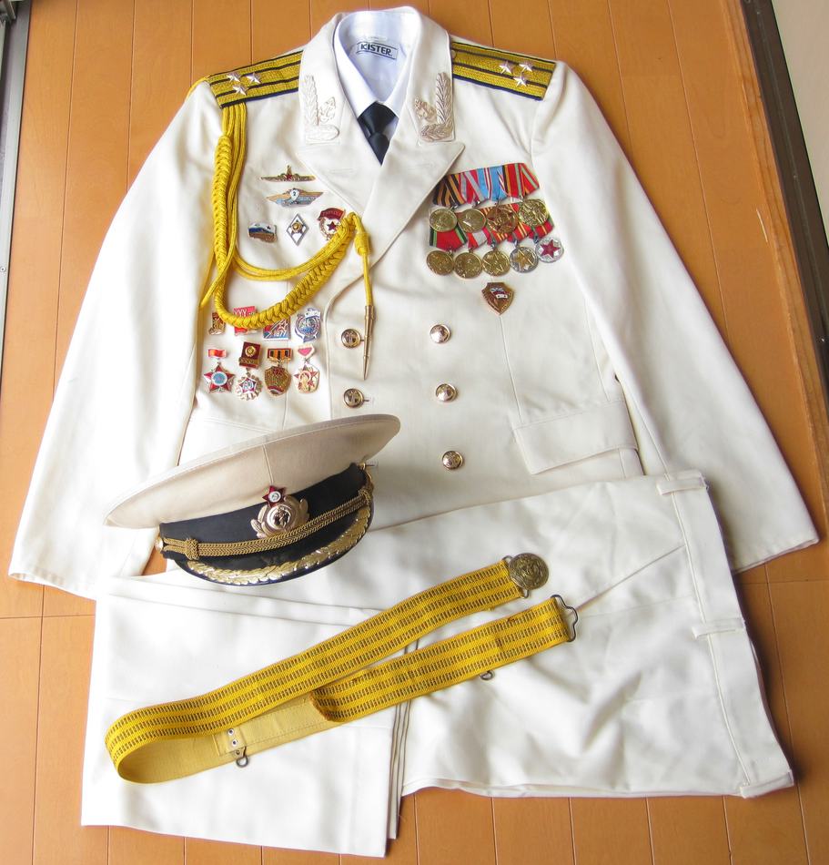 ソ連海軍大佐 夏用礼装制服
