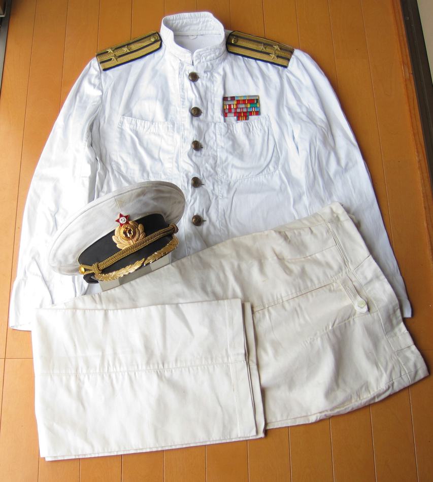海軍大佐 夏用立襟制服